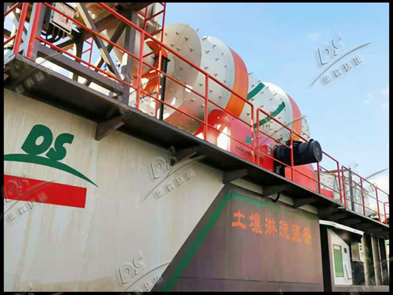 華南重金屬淋洗修復(fù)現(xiàn)場(chǎng)