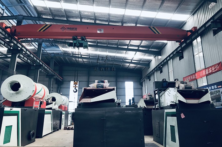 撬裝式土壤淋洗模塊生產(chǎn)車(chē)間