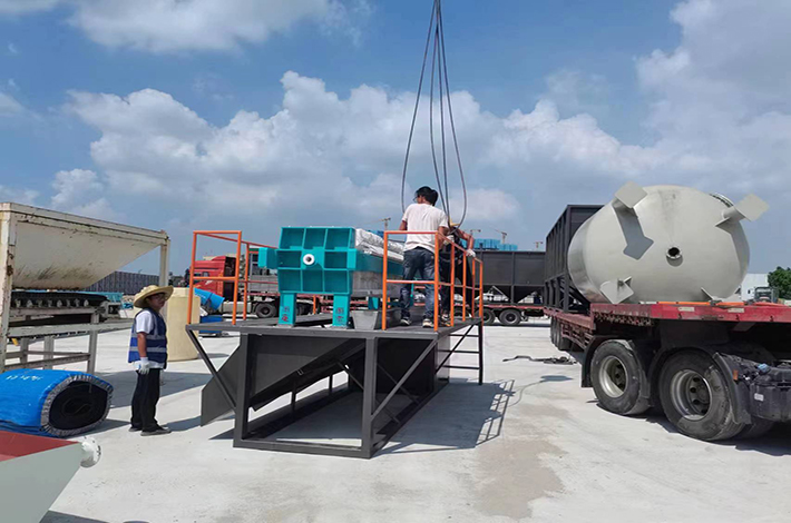 污染場地設(shè)備安裝現(xiàn)場