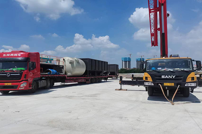 土壤淋洗設備安裝現(xiàn)場 土壤淋洗設備安裝現(xiàn)場