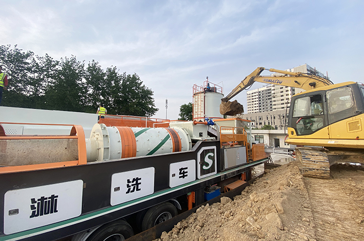 移動(dòng)式土壤淋洗設(shè)備