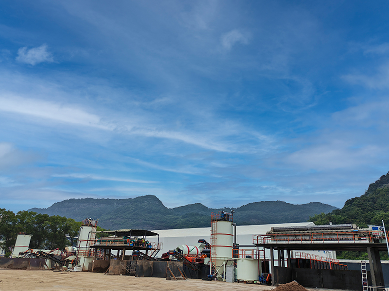寧波某污染土壤淋洗修復(fù)項目100TPH