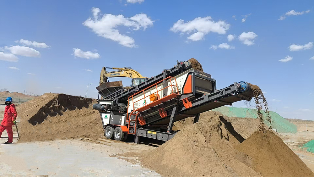 德森移動篩分設(shè)備