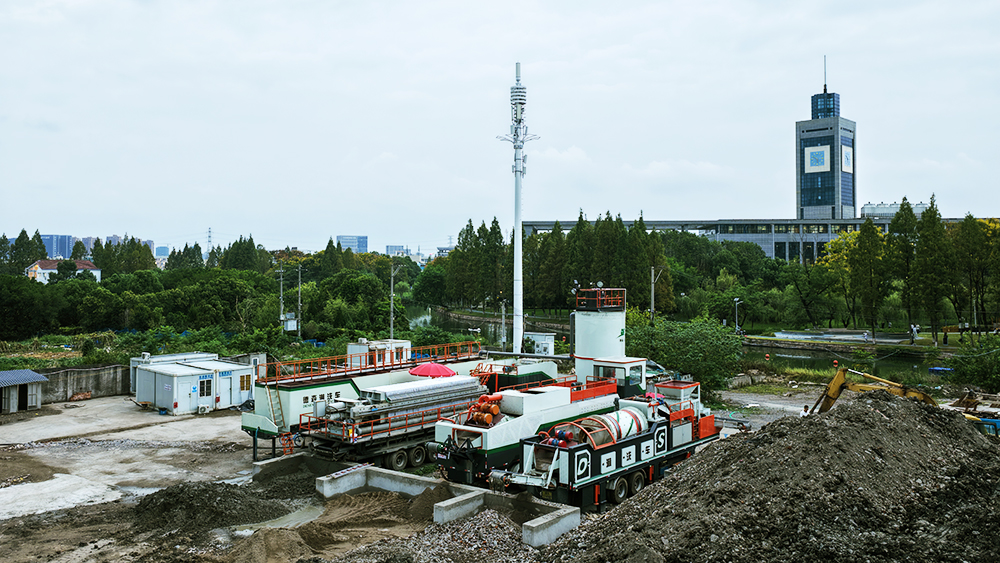 污染土壤移動(dòng)淋洗項(xiàng)目