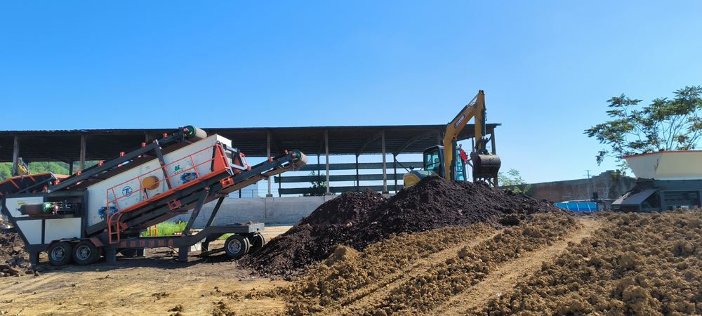 的德森環(huán)境篩分車