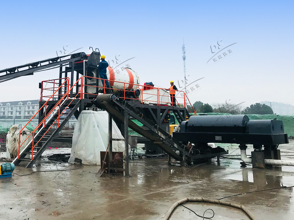 土壤淋洗修復現(xiàn)場